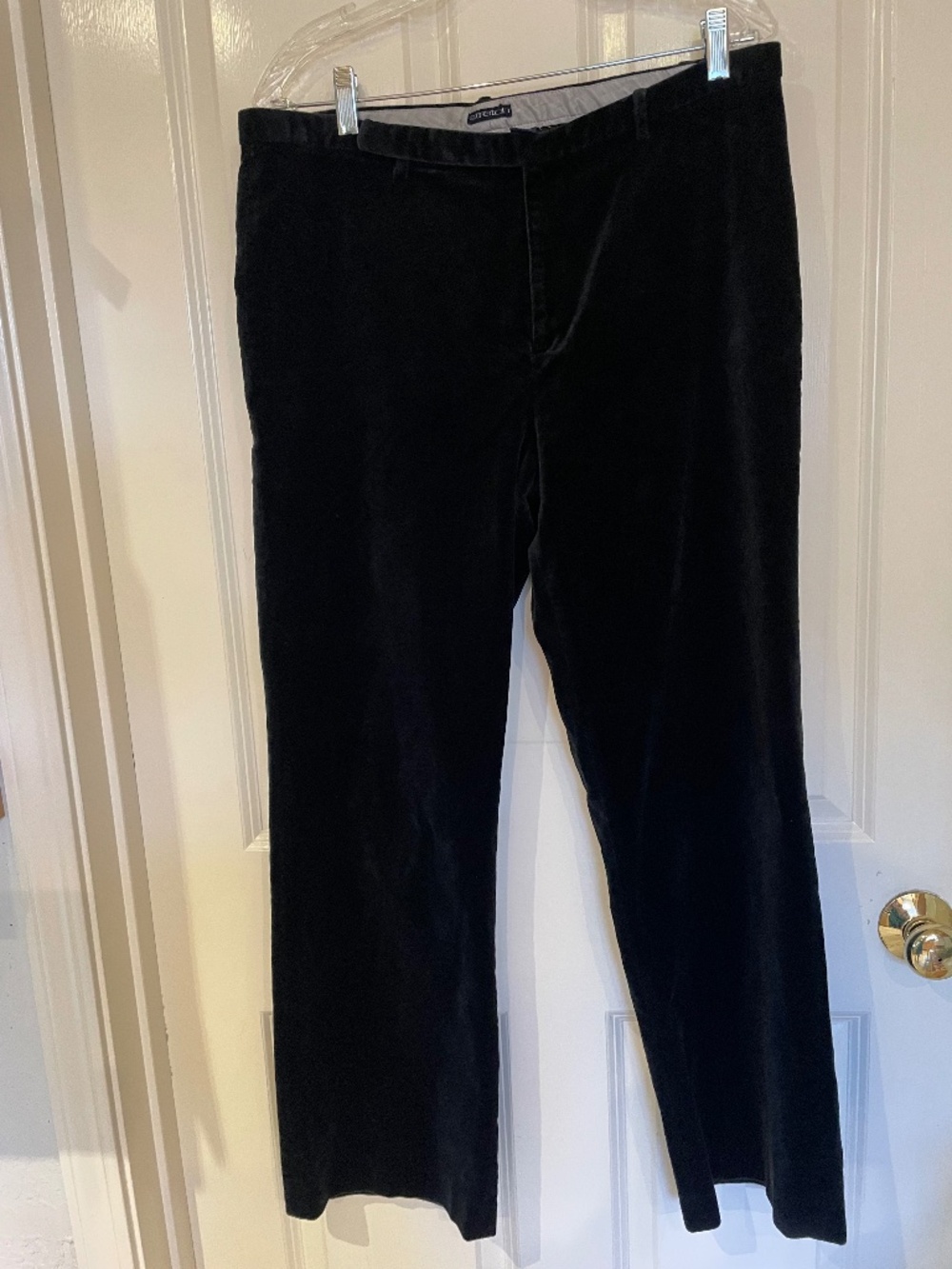 Gap Black Velvet Jeans